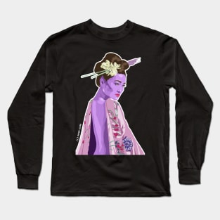 geisha Long Sleeve T-Shirt